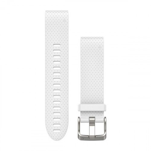 Garmin QuickFit 20 Watch Bands - White Silicone - Small/Medium