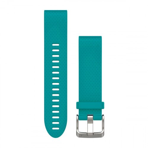Garmin QuickFit 20 Watch Bands - Turquoise Silicone - Small/Medium