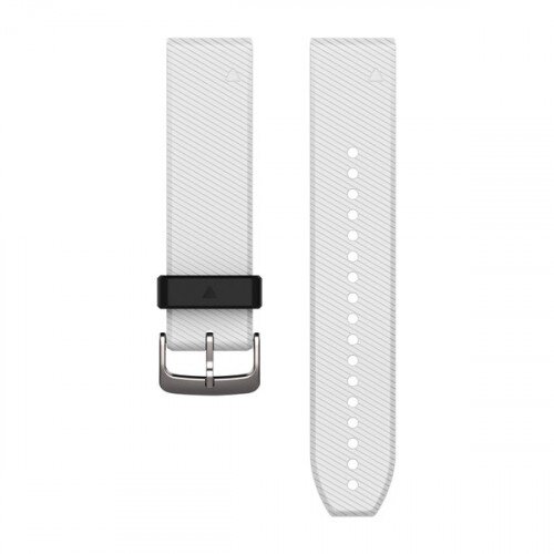 Garmin QuickFit 22 Watch Bands - White Silicone