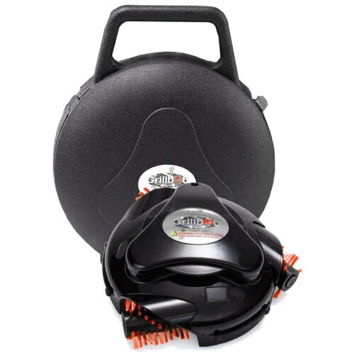 Grillbot Automatic Grill Cleaning Robot & Case Bundle - Black