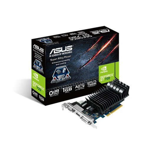 ASUS Geforce GT720-SL-1GD3-BRK Graphic Card