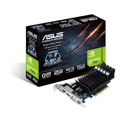 ASUS GeForce GT720-SL-2GD3-BRK Graphic Card