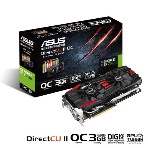 ASUS GeForce GTX 780 Ti DirectCU II Graphics Card