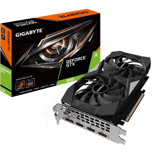 Gigabyte GeForce GTX 1650 WINDFORCE OC 4G Graphics Card