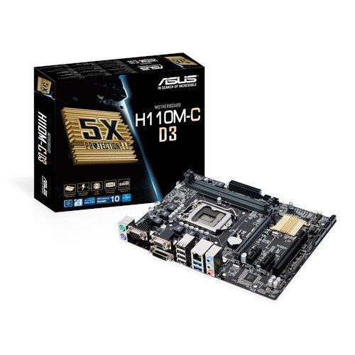 ASUS H110M-C D3 Motherboard