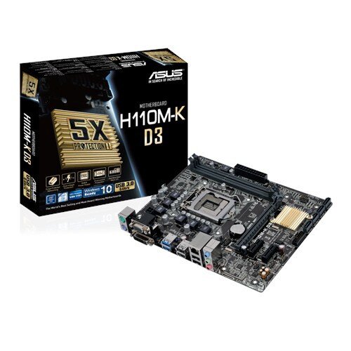 ASUS H110M-K D3 Motherboard
