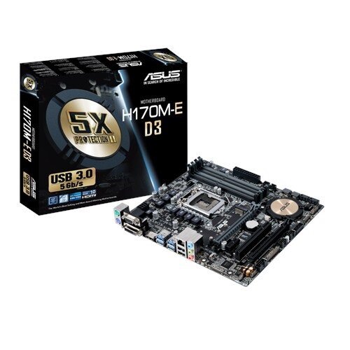 ASUS H170M-E D3 Motherboard