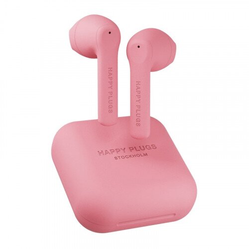 Happy Plugs Air 1 Go True Wireless Headphones - Peach