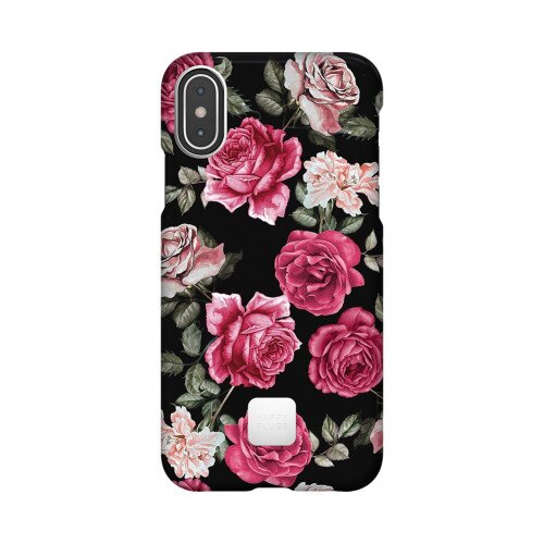Happy Plugs iPhone XS Protective Case - Vintage Roses