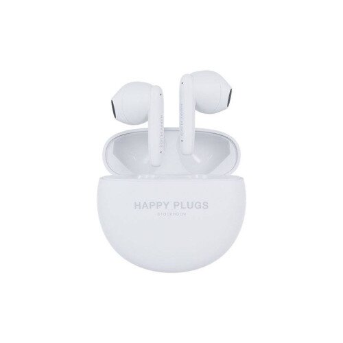 Happy Plugs Joy Lite True Wireless Headphones - White