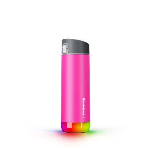 Hidrate Spark PRO Bluetooth Smart Water Bottle - 17oz Stainless Steel - Chug - Fruit Punch