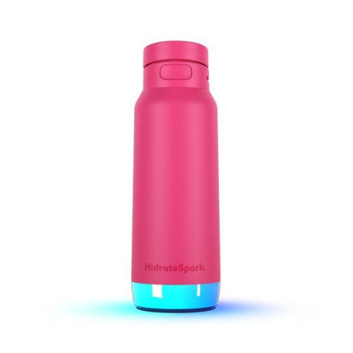 Hidrate Spark Pro 2 Smart Bottle 32oz - Chug & Straw - Flamingo
