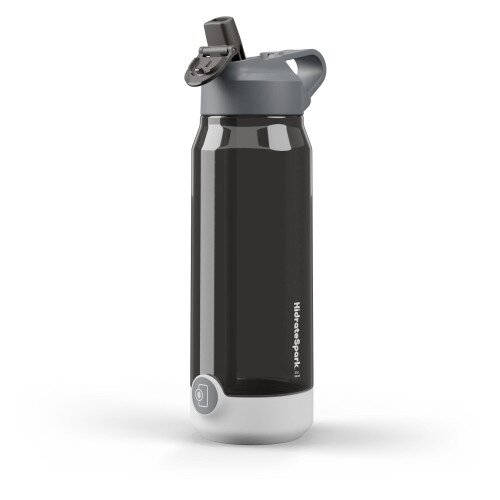 Hidrate Spark TAP Smart Water Bottle - 32oz Tritan Plastic - Straw - Black