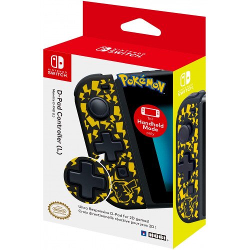 HORI D-Pad Controller (L) Pikachu Edition