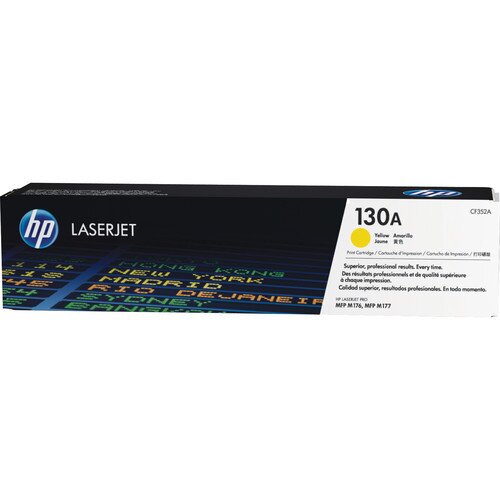 HP 130A Original LaserJet Toner Cartridge - Yellow