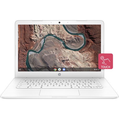 HP 14" 32GB Multi-Touch Chromebook 14 - Snow White
