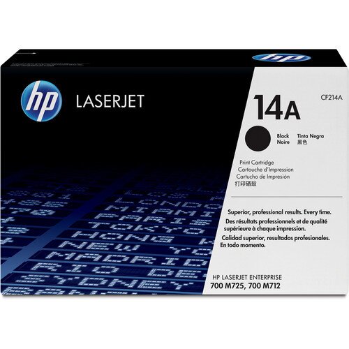 HP 14A Black Original LaserJet Toner Cartridge