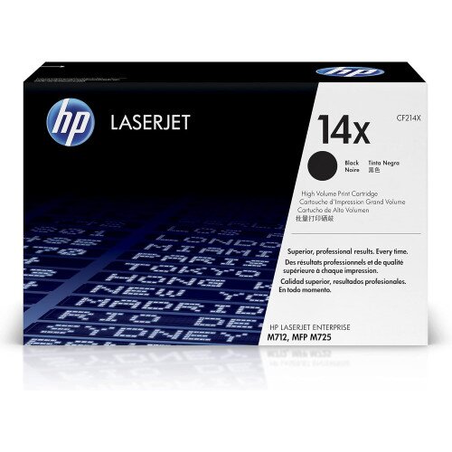 HP 14X High Yield Black Original LaserJet Toner Cartridge