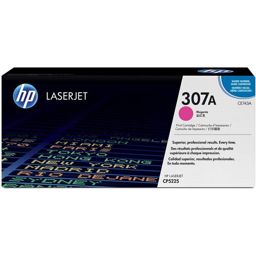 HP 307A Original LaserJet Toner Cartridge - Magenta