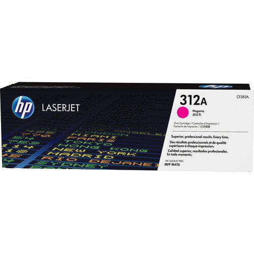HP 312A Original LaserJet Toner Cartridge - Magenta