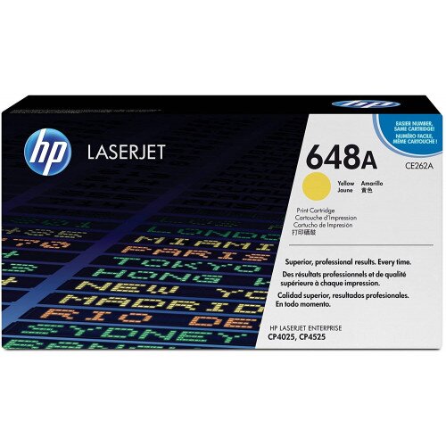 HP 648A Original LaserJet Toner Cartridge - Yellow