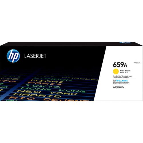 HP 659A Original LaserJet Toner Cartridge - Yellow