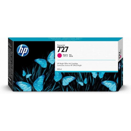 HP 727 300-ml DesignJet Ink Cartridge - Magenta