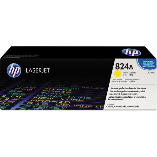 HP 824A Original LaserJet Toner Cartridge - Yellow