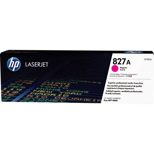 HP 827A Original LaserJet Toner Cartridge - Magenta