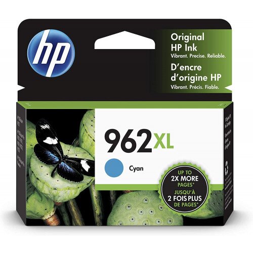HP 962XL High Yield Original Ink Cartridge - Cyan