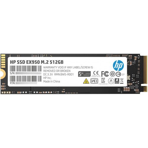 HP EX950 M.2 NVMe Internal Solid State Drive - 512GB - 2