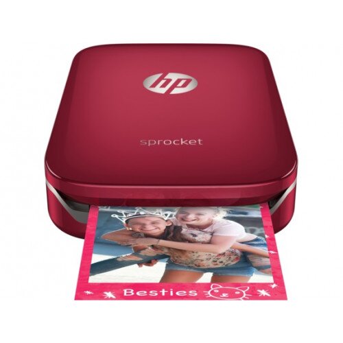 HP Sprocket Photo Printer - Red