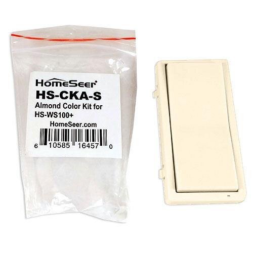 HomeSeer Almond Color Change Kit for Wall Switches, Dimmers & Fan Controllers - WS Switch