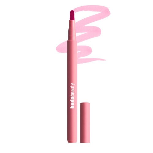 Huda Beauty Lip Contour Lip Stain for 12-Hour Wear - Baby Pink