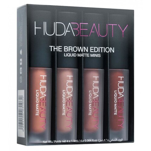 Huda Beauty Liquid Matte Minis - Brown Edition