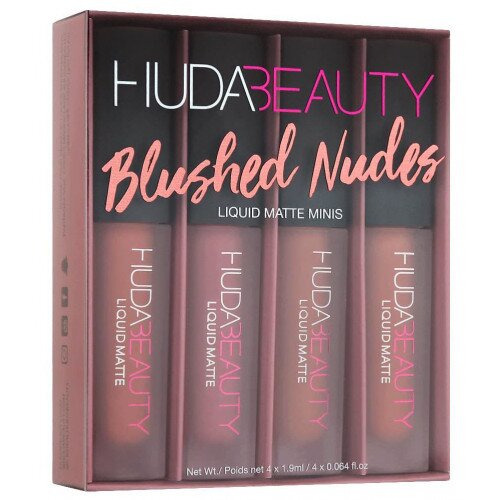 Huda Beauty Liquid Matte Minis - Blushed Nudes