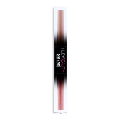 Huda Beauty Matte & Metal Melted Double Ended Liquid Eyeshadow - Bubble Bath & Pink Champagne