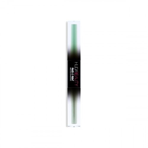 Huda Beauty Matte & Metal Melted Double Ended Liquid Eyeshadow - Minted & Dinero