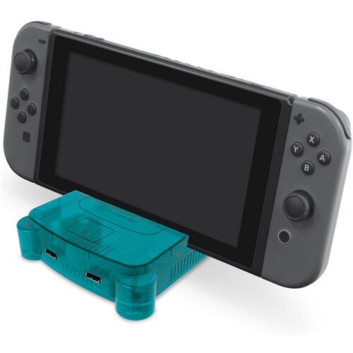 Hyperkin RetroN S64 Console Dock for Nintendo Switch - Turquoise