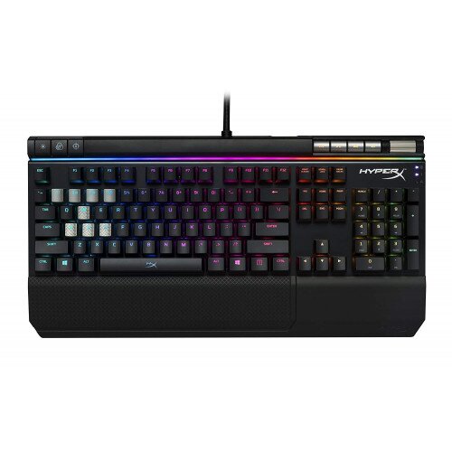 HyperX Alloy Elite Mechanical Gaming Keyboard - RGB LED - Cherry MX Blue