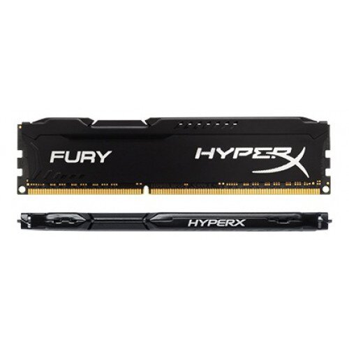 HyperX FURY DDR3 Memory - Black - 1600MHz - 4GB - Kit of 2 - 1.35V