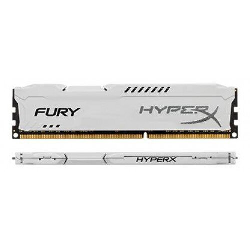 HyperX FURY DDR3 Memory - White - 1333MHz - 8GB - Kit of 2 - 1.5V