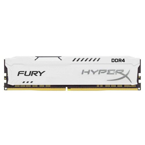 HyperX FURY DDR4 Memory - White - 3200MHz - 8GB - Single Module