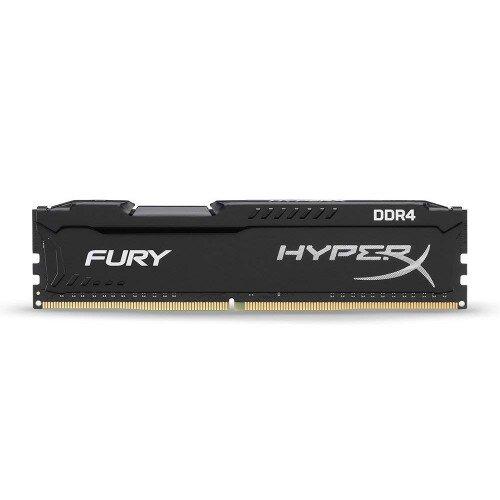 HyperX FURY DDR4 Memory - Black - 2400MHz - 4GB - Single Module