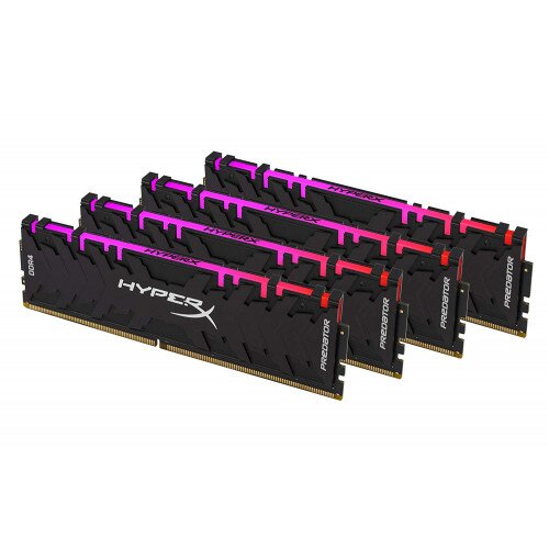 HyperX Predator Series Memory - DDR4 RGB - 2933MHz - 8GB - Kit of 4
