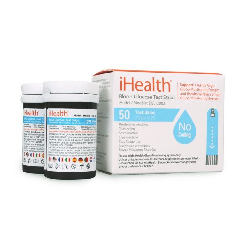iHealth Blood Glucose Test Strips 2019 Version