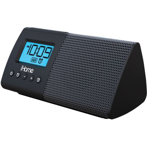 iHome iHM46 Portable USB Charging Dual Alarm Clock Speaker System