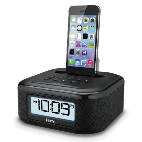 iHome iPL23 Stereo FM Clock Radio with Lightning Dock
