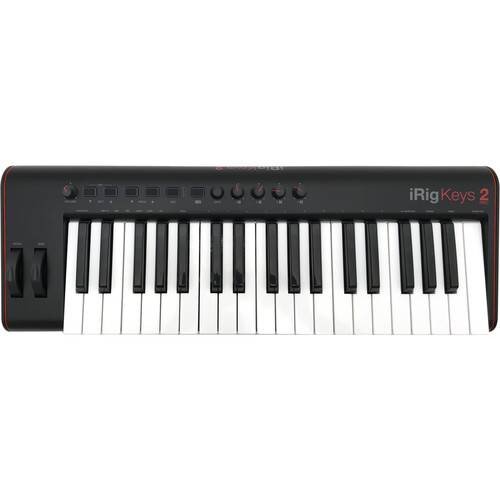 IK Multimedia iRig Keys 2 Pro 37-Key Ultra-Compact MIDI Keyboard Controller