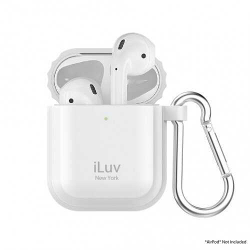 iLuv AirPods 1 vs 2 Case Silicone Protective Skin